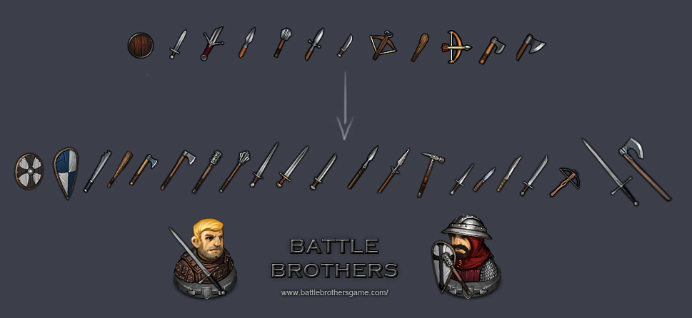 New Weapon icons
