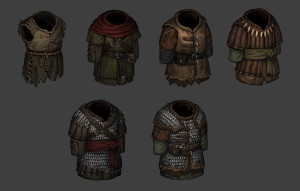 fantasy bandit armor battle brothers